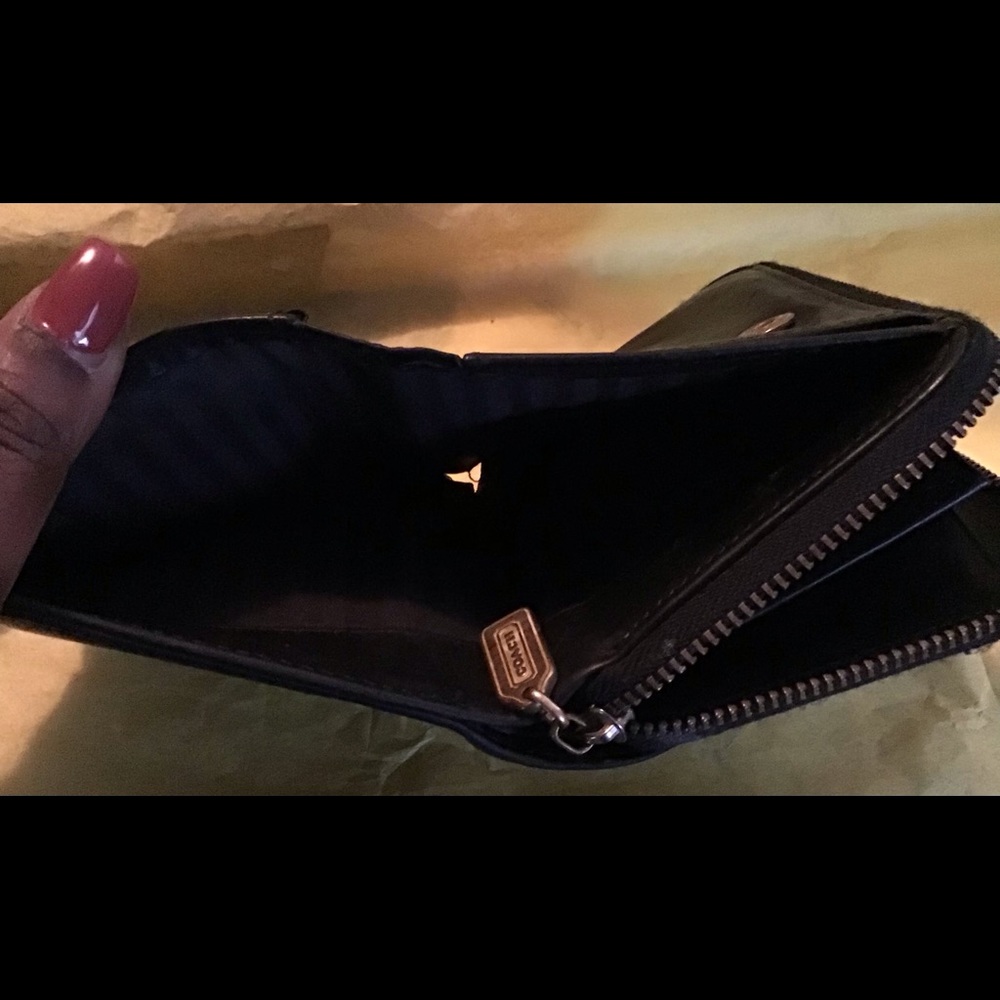 Vintage Coach leather wallet